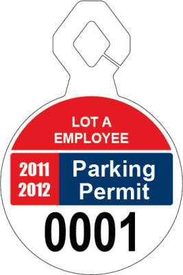 5.00" X 7.50" Parking Permits