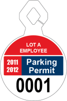 5.00" X 7.50" Parking Permits