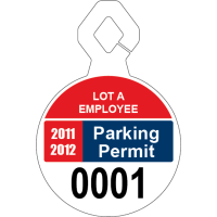 5.00" X 7.50" Parking Permits