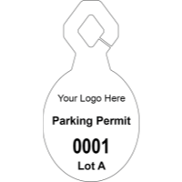 3.75" X 7.00" Parking Permits