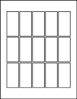 1.312" X 2.75" Blank Labels