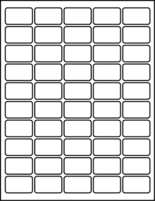 1.50" X 0.91" Labels