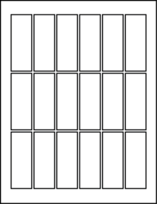 1.125" X 3.062" Labels