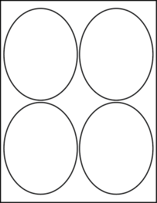 4.00" X 5.00" Labels