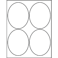 4.00" X 5.00" Labels