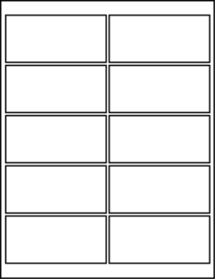 4.00" X 1.87" Labels