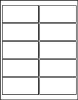 4.00" X 1.87" Labels