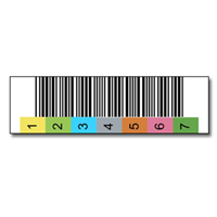 3" x 0.625" Media Barcode B