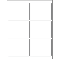 4.00" X 3.25" Blank Labels