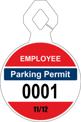 5.00" X 7.50" Parking Permits