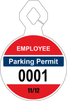 5.00" X 7.50" Parking Permits