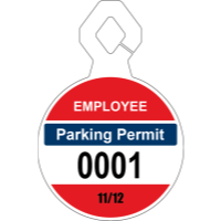 5.00" X 7.50" Parking Permits