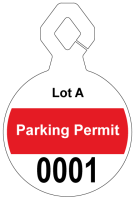 5.00" X 7.50" Parking Permits