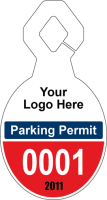 3.75" X 7.00" Parking Permits