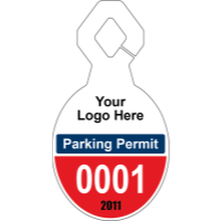 3.75" X 7.00" Parking Permits
