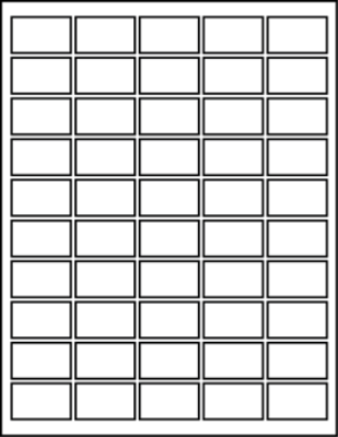 1.50" X 0.91" Blank Labels