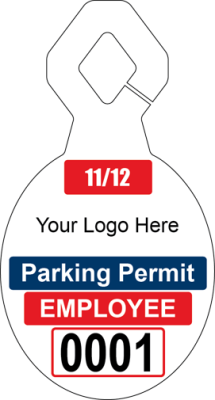 3.75" X 7.00" Parking Permits