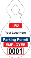 3.75" X 7.00" Parking Permits