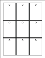 2.375" X 3.250" Rectangle Tags