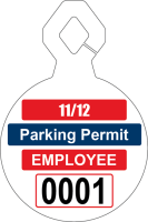 5.00" X 7.50" Parking Permits