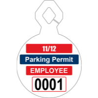 5.00" X 7.50" Parking Permits