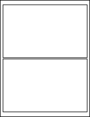 8.00" X 5.00" Labels