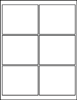 4.00" X 3.25" Blank Labels
