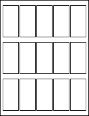1.50" X 3.00" Labels