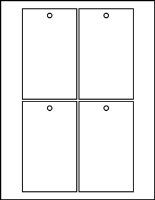 3.00" X 5.00" Rectangle Tags