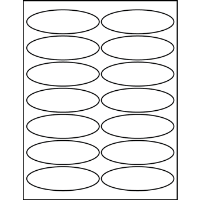 4.000" X 1.325" Blank Labels