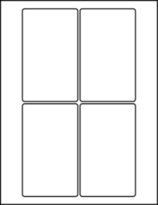 3.00" X 5.00" Labels