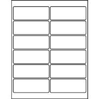 4.00" X 1.50" Blank Labels