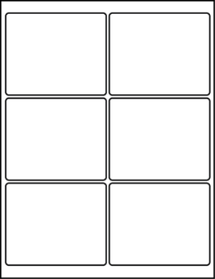 4.00" X 3.25" Labels