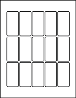 1.312" X 2.75" Labels