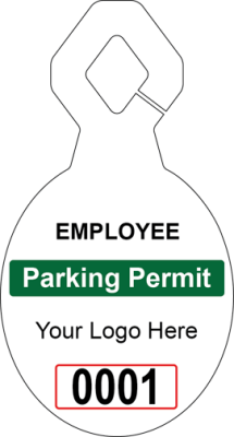 3.75" X 7.00" Parking Permits