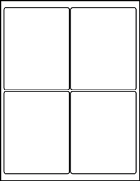 4.00" X 5.00" Labels