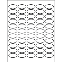 1.50" X 0.75" Blank Labels