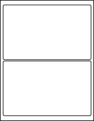 8.00" X 5.00" Labels