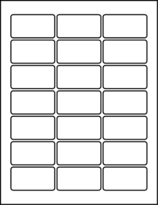 2.375" X 1.25" Labels