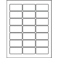 2.375" X 1.25" Labels