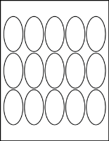 1.50" X 2.75" Blank Labels