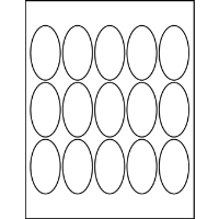 1.50" X 2.75" Blank Labels