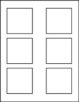 2.750" X 2.750" Blank Labels