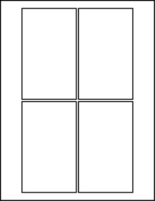 3.00" X 5.00" Labels