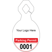 3.75" X 7.00" Parking Permits