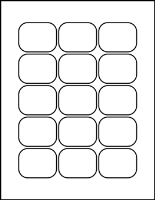 2.09" X 1.62" Blank Labels