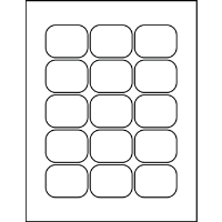 2.09" X 1.62" Blank Labels