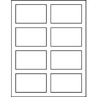 3.500" X 2.125" Blank Labels