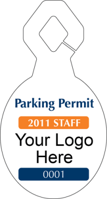 3.75" X 7.00" Parking Permits