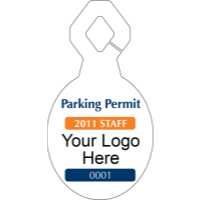 3.75" X 7.00" Parking Permits